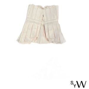 Cameo Pale Pink Strapless Structured Top